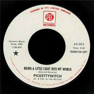 Pickettywitch - Bring A Little Light Into My World flac