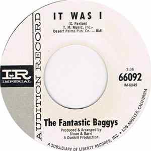 The Fantastic Baggys - It Was I / Alone On The Beach flac