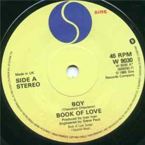 Book Of Love - Boy flac