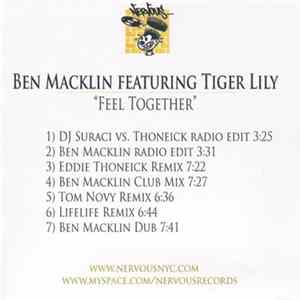 Ben Macklin Featuring Tiger Lily - Feel Together flac