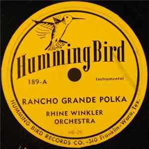 Rhine Winkler Orchestra - Rancho Grande Polka / Pop Goes The Weasel flac