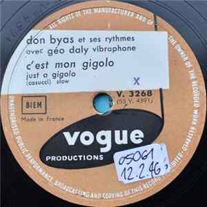 Don Byas Et Ses Rythmes Avec Géo Daly - C'est Mon Gigolo (Just A Gigolo) / Can't Help Lovin’ Dat Man flac