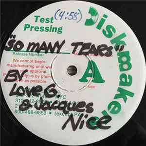 Love G. & Jacques Nice - So Many Tears flac