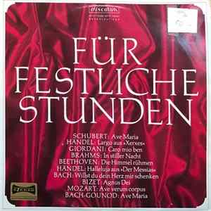 Various - Für festliche Stunden flac