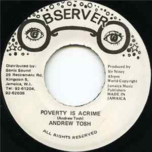 Andrew Tosh - Poverty Is A Crime flac
