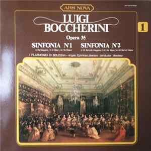 Boccherini / I Filarmonici Di Bologna, Angelo Ephrikian - Opera 35 - Sinfonia N. 1 - Sinfonia N. 2 flac