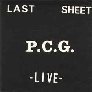 P.C.G. - Last Sheet -Live flac