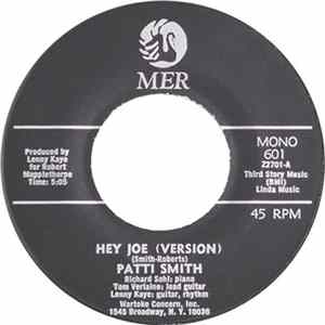 Patti Smith - Hey Joe (Version) / Piss Factory flac