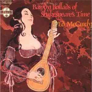 Ed McCurdy - Bawdy Ballads Of Shakespeare's Time flac