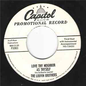 The Louvin Brothers - Love Thy Neighbor As Thyself / Make Him A Soldier flac