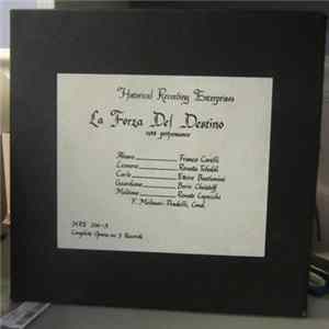Giuseppe Verdi, Franco Corelli, Renata Tebaldi, Ettore Bastianini, Boris Christoff, Renato Capecchi, Francesco Molinari-Pradelli - La Forza Del Destino flac