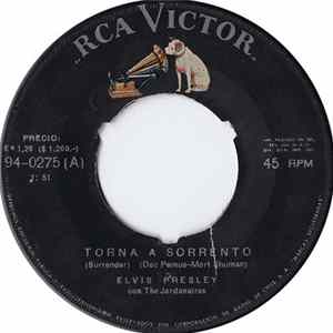 Elvis Presley Con The Jordanaires - Torna A Sorrento flac