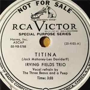 Irving Fields Trio - Titina / Mexican Grasshopper flac