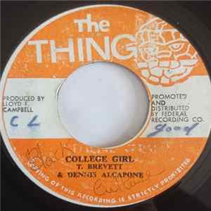 T. Brevett & Dennis Alcapone / Glen Adams, Reggae Crusaders - College Girl / Weary Version 4 flac