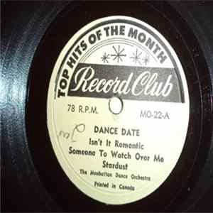 The Manhattan Dance Orchestra - Dance Date flac