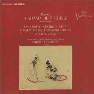 Puccini - Moffo, Elias, Valletti, Cesari, Leinsdorf, Orchestra E Coro Del Teatro Dell'Opera Di Roma - Madama Butterfly flac