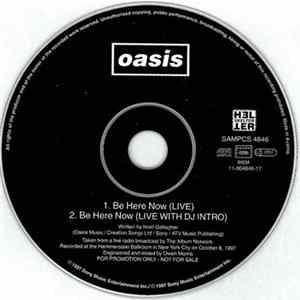 Oasis - Be Here Now (Live) flac