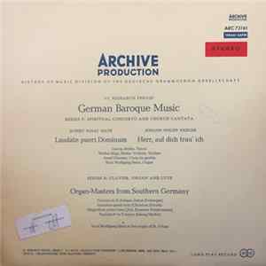 Georg Jelden, Walter Kägi, Dieter Vorholz, Josef Ulsamer, Kurt Wolfgang Senn - Series F R.I. Mayr: Laudate Pueri Dominum / J.Ph. Krieger: Herr, Auf Dich Trau' Ich / Series B Organ-Masters From Southern Germany flac