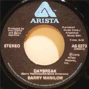 Barry Manilow - Daybreak flac