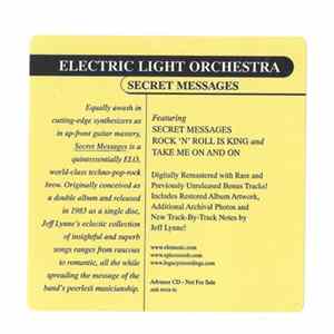 Electric Light Orchestra - Secret Messages flac