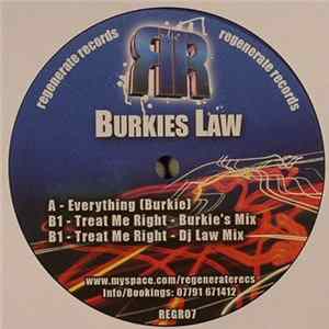 Burkie - Burkies Law flac