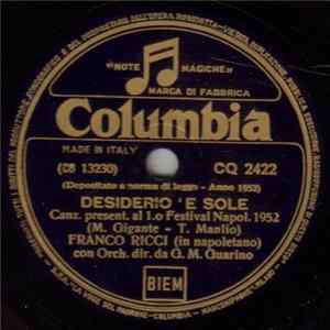 Franco Ricci - Desiderio 'E Sole / Varca Lucente flac