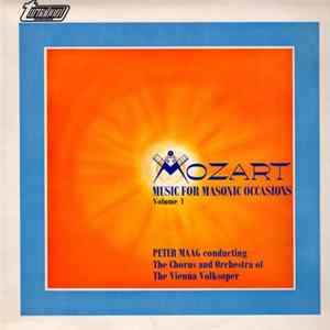 Mozart, Peter Maag Conducting The Orchestra Of The Vienna Volksoper - Complete Masonic Music flac