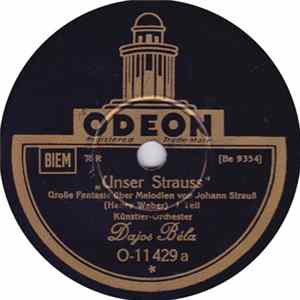 Künstler-Orchester Dajos Béla - Unser Strauss flac