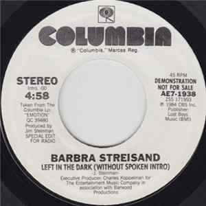 Barbra Streisand - Left In The Dark flac