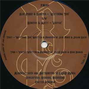 Alix Perez & Redeyes / Redeyes & Mutt - Watching You b/w Virtue flac