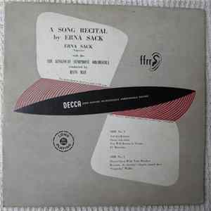 Erna Sack, The Kingsway Symphony Orchestra, Hans May - A Song Recital flac