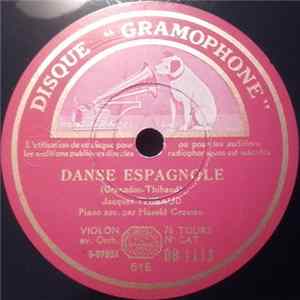 Jacques Thibaud - Danse Espagnole flac