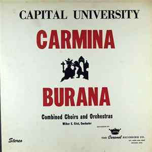 Capital University Combined Choirs And Orchestras - Carmina Burana flac