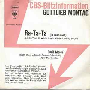 Gottlieb Montag - Ra-Ta-Ta (In Sächsisch!) flac
