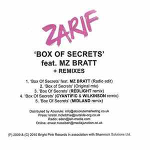 Zarif - Box Of Secrets flac