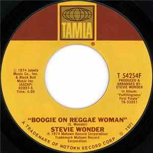 Stevie Wonder - Boogie On Reggae Woman flac