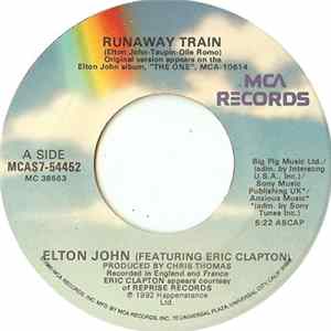 Elton John Featuring Eric Clapton - Runaway Train flac