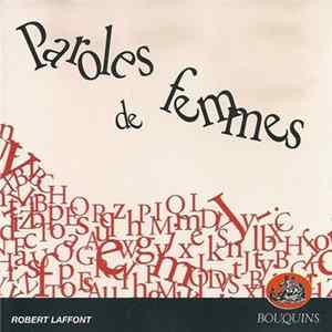 Various - Paroles De Femmes flac