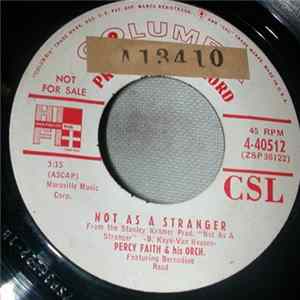 Percy Faith And His Orchestra - Not As A Stranger flac