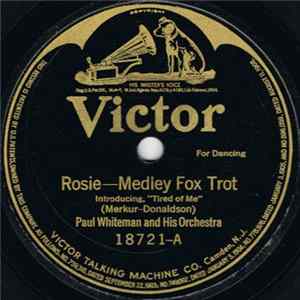 Paul Whiteman And His Orchestra - Rosie / Honolulu Eyes flac