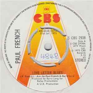 Paul French - Love Letter Blues flac