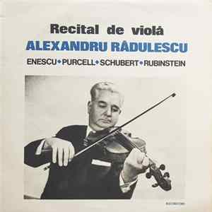 Alexandru Rădulescu - Recital De Violă flac