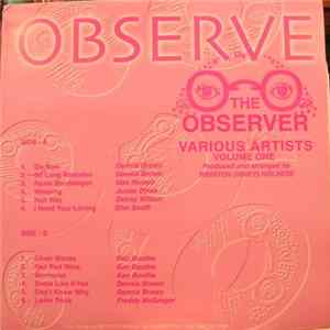 Various - Observe The Observer Volume One flac