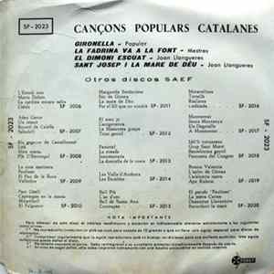 Font Sellabona - Gironella / La Fadrina Va A La Font / El Dimoni Escuat / Sant Josep I La Mare De Déu flac