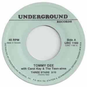 Tommy Dee With Carol Kay And The Teen-Aires / Jimmy Sweeney - Three Stars / She Wears My Ring flac