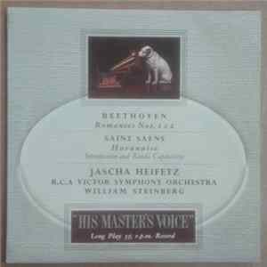 Jascha Heifetz, William Steinberg, Beethoven / Saint-Saëns - Romances / Introduction Et Rondo Capriccioso, Havanaise flac
