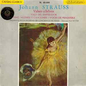Johann Strauss, Orquesta De La Sociedad De Conciertos De Viena Director: Karl Ritter - Valses Célebres flac
