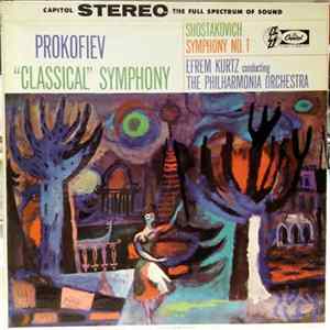 Prokofiev, Shostakovitch, Efrem Kurtz, Philharmonia Orchestra - "Classical" Symphony / Symphony No. 1 flac