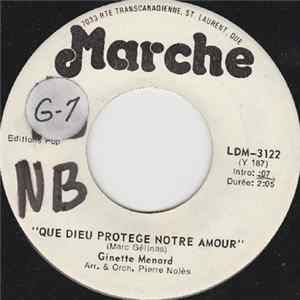 Ginette Menard - Que Dieu Protege Notre Amour flac