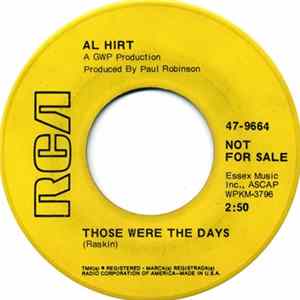 Al (He's The King) Hirt - Those Were The Days flac